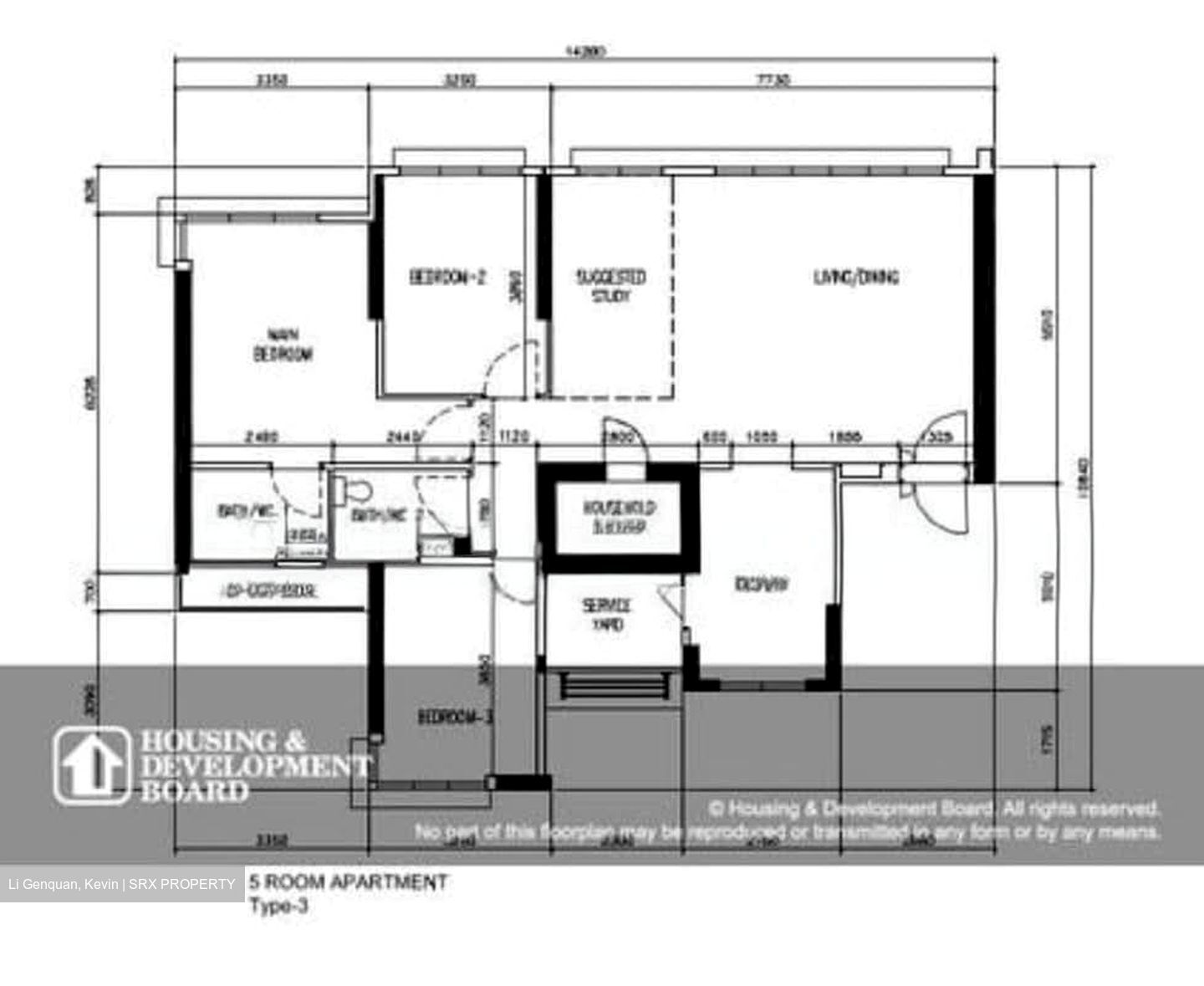 Blk 292C Skypeak @ Bukit Batok (Bukit Batok), HDB 5 Rooms #555316461